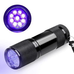 UV LED Flashlight - Black Light - Pet Urine and Stains Detector