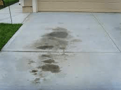 Use OIL-OUT ro remove oil stains from concrete driveways and parking lots.