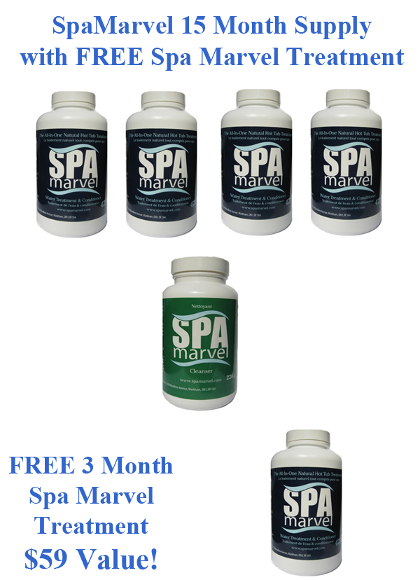 Spa Marvel 15 Month Bundle with FREE 3 Month Spa Marvel Treatment